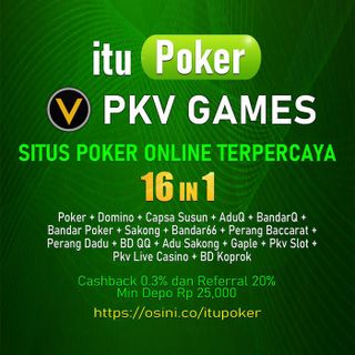 ituPoker: Daftar PokerV Poker Pkv Games Resmi 2024 logo